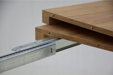 LOFT Раздвижной стол 120-220x80 Металлические трапециевидные ножки