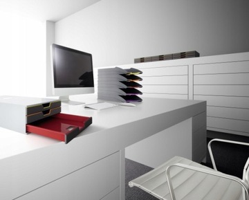 Прочный органайзер для документов Varicolor, 3 ящика x 2 шт.