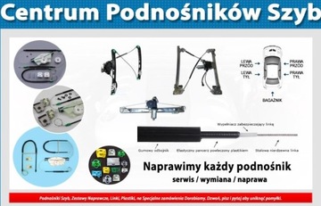 SAAB 93 9-3 II MOTOR ZVEDAČ OKNO PŘEDNÍ LEVÝ 6PIN W-WA