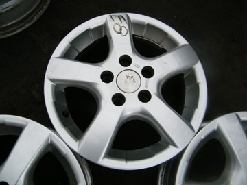 4× DISK HLINÍK 1AV VW POLO VI SEAT IBIZA IV V 5.5" X 14" 5X100 ET 35