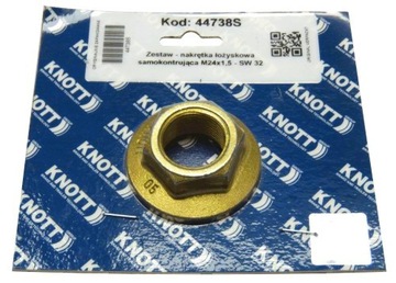 Nakrętka łożyska KNOTT M24x1,5 przyczepa