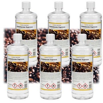 Ароматизированное биотопливо 6 л эспрессо для биокамина