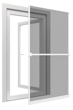 Moskitiera drzwiowa aluminiowa 100x215 biała