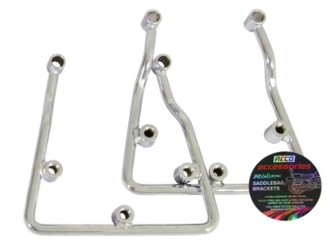 SAFE LOCK Хромированные багажники для HONDA VT 1100 C2 ACE SHADOW / 11 см