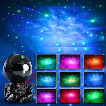 СВЕТОДИОДНЫЙ НОЧНИК ПРОЕКТОР ЗВЕЗД НЕБО ПРОЕКТОР КОСМОНАВТ ДЛЯ ДЕТЕЙ УДАЛЕННЫЙ