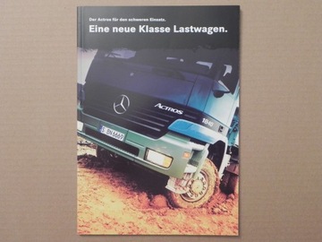 Prospekt - MERCEDES ACTROS - 1998 r