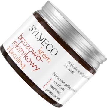 SYLVECO KREM ROKITNIKOWY brzozowy hypoallergiczny