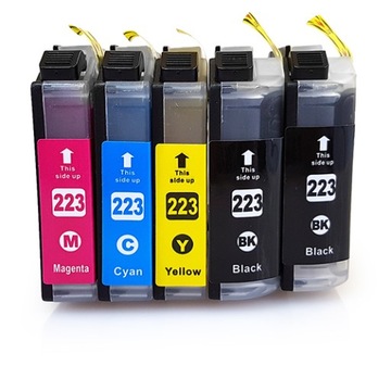 5x Tusz do Brother LC223 MFC-J4425DW MFC-J4620DW