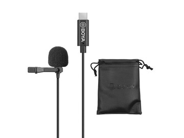 Boya BY-M3 — петличный микрофон с разъемом USB-C