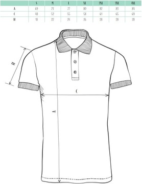 Мужская рубашка поло MALFINI PICCOLIO JOY P21 4XL