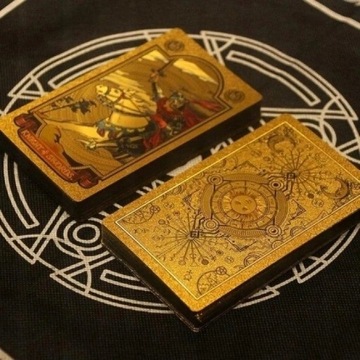Talia tarota Sun Gold Foil,Podstawa dodatek