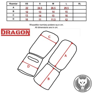 Защита голени и стопы для карате тхэквондо Dragon XS