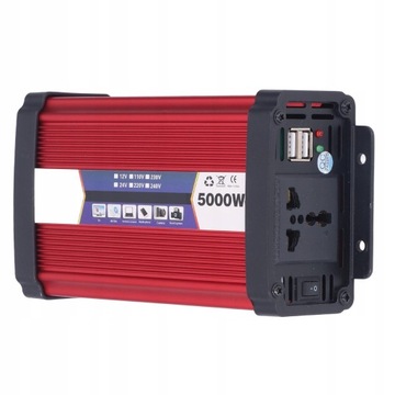 ИНВЕРТОРНЫЙ ГЕНЕРАТОР 5000ВТ 12В ДО 220В