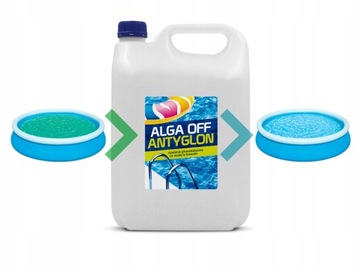 ALGA OFF ANTIGLONE ДЛЯ БАССЕЙНОВ 4л GAMIX ХИМИКАТЫ ДЛЯ БАССЕЙНОВ ОТ ВОДОРОСТЕЙ В БАССЕЙНЕ