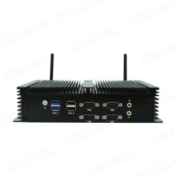 Безвентиляторный промышленный компьютер COM GPIO LAN VGA