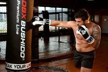 БОКСЕРСКИЕ ПЕРЧАТКИ ДЛЯ СПАРИНГА С СЕТКОЙ БОКСЕРСКИЕ КИКБОКСИНГ БУШИДО 2v3A 12 унций