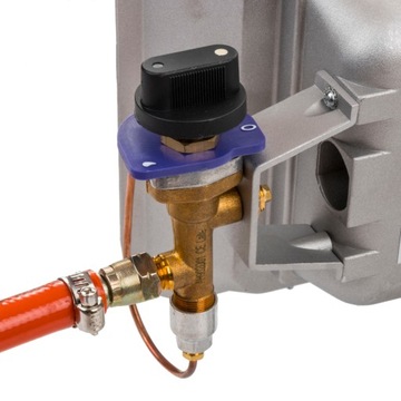 PROMIENNIK Gazowy GEKO Regulowana moc 2,3 kW - 4,6 kW DYSZA 0,9 mm DUŻY