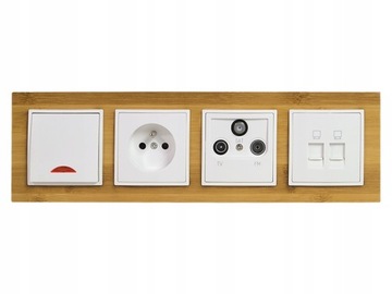 Лестничный переключатель MODERN, белый