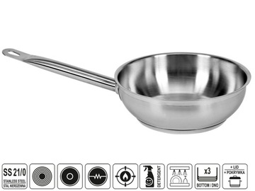 СОЮЗНИК ИЗ НЕРЖАВЕЮЩЕЙ СТАЛИ 20 СМ, 2 Л