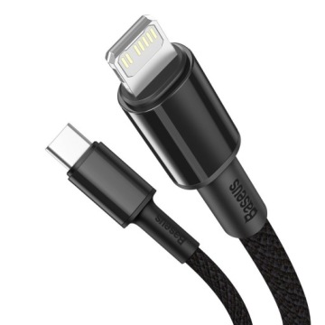 Кабель Baseus Cafule, USB-C / Lightning, 18 Вт, 1 м
