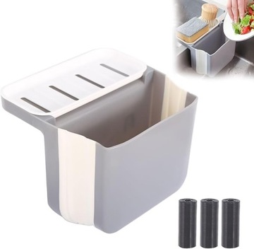 ORGANIZER NA GĄBKE DO ZLEWU OCIEKACZ NA ZLEW PRZYSSAWKI