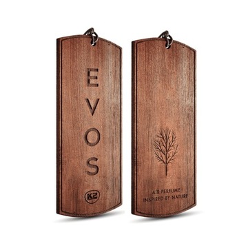 K2 EVOS HUNTER SET Автомобильные духи 50 мл + деревянная подвеска