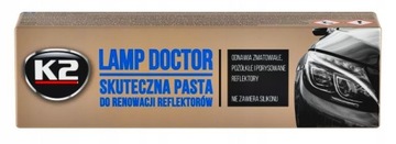 K2 LAMP DOCTOR PASTA DO REGENERACJI RENOWACJI POLEROWANIA REFLEKTORÓW LAMP