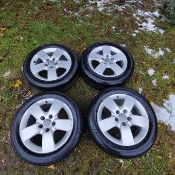 FELGI ALUMINIOWE Z OPONAMI 16 CALI AUDI A6 C5 ORYGINAŁ