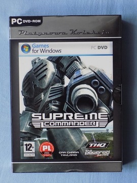 GRA (PC) -SUPREME COMMANDER (PL) -PLATYNO.KOLEKCJA