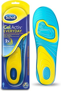 SCHOLL GELACTIV EVERYDAY WKŁADKI DO BUTÓW MĘSKIE