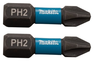 MAKITA B-63616 KOŃCÓWKI WKRĘTAKOWE PH2 25MM 2szt.