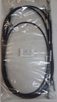 KOMPLET LINEK LINKI WSK 125 B3 (CZARNA) /PL/