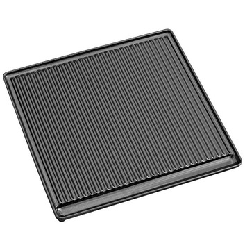 GRILL ŻELIWNA PŁYTA RYFLOWANA 42x40 DO GRILL