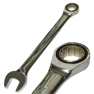 Jonnesway Klucz płasko oczkowy z grzechotką 12 mm