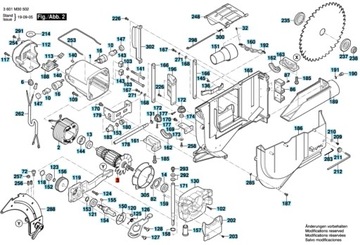 Пильная звездочка BOSCH на настольную пилу GTS10