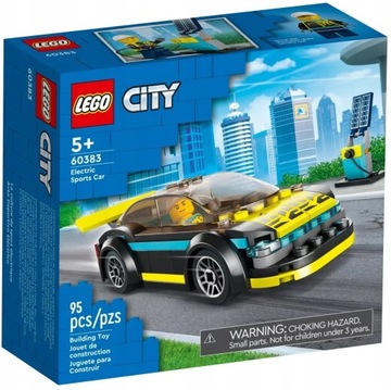 Klocki Lego 60383 Elektryczny Samochód Sportowy 5+ Auto