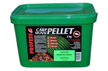 PROFESS - Pellet - Czerwony Robak-Ochotka 12mm/3kg