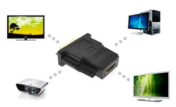 АДАПТЕР HDMI (F) – DVI (M) АДАПТЕР 4K FULL HD
