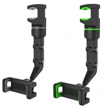 АВТОМОБИЛЬНЫЙ ДЕРЖАТЕЛЬ ТЕЛЕФОНА ДЛЯ СМАРТФОНА НА АВТОМОБИЛЬНОМ ЗЕРКАЛЕ, РЕГУЛИРУЕМЫЙ