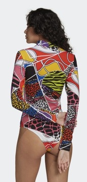 BODY MŁODZIEŻOWE SPORTOWE DAMSKIE Z DŁUGIM RĘKAWEM ADIDAS RICH MNISI 34