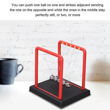 Мячи для балансировки Newton Cradle уменьшают беспокойство Шары по физике и науке FR