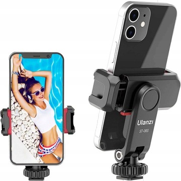 Вращающийся на 360° держатель адаптера-штатива для смартфона на штативе