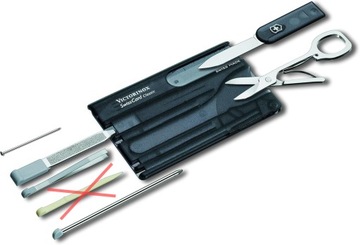 Victorinox Swiss Card, Швейцарский армейский карточный нож, Универсальный инструмент размера кредитной карты,