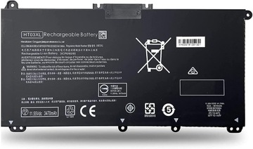 Bateria do laptopów HP, Compaq litowo-polimerowa 3400 mAh Movano