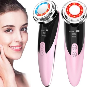 EMS МАССАЖЕР ДЛЯ ЛИЦА СВЕТОТЕРАПИЯ ОМОЛОЖЕНИЕ БЕЗИНГОЛЬНАЯ МЕЗОТЕРАПИЯ
