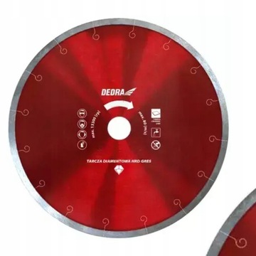 DEDRA TARCZA DIAMENTOWA CIĄGŁA HRD GR 230MM H1066E