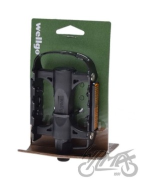 ПЕДАЛИ ДЛЯ ВЕЛОСИПЕДА WELLGO ALU/PLASTIC 2 ШТ.