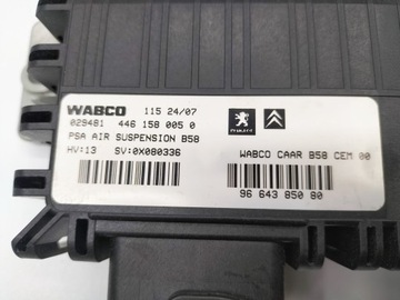 CITROEN C4 PICASSO JEDNOTKA ZAVĚŠENÍ 9664385080