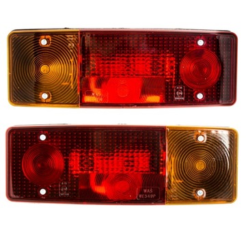 LAMPY TYLNE C-360 PRZYCZEPA L P komplet POLSKIE
