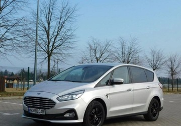 Ford S-Max II Van Facelifting 2.0 EcoBlue 150KM 2021 Ford S-Max z Gwarancja Bezwypadkowy Kupiony Salon 2-2021r 2.0 Diesel 150KM, zdjęcie 25